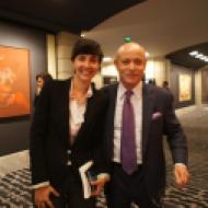 Con Jeremy Rifkin en Global Clean Energy Forum 2012.
